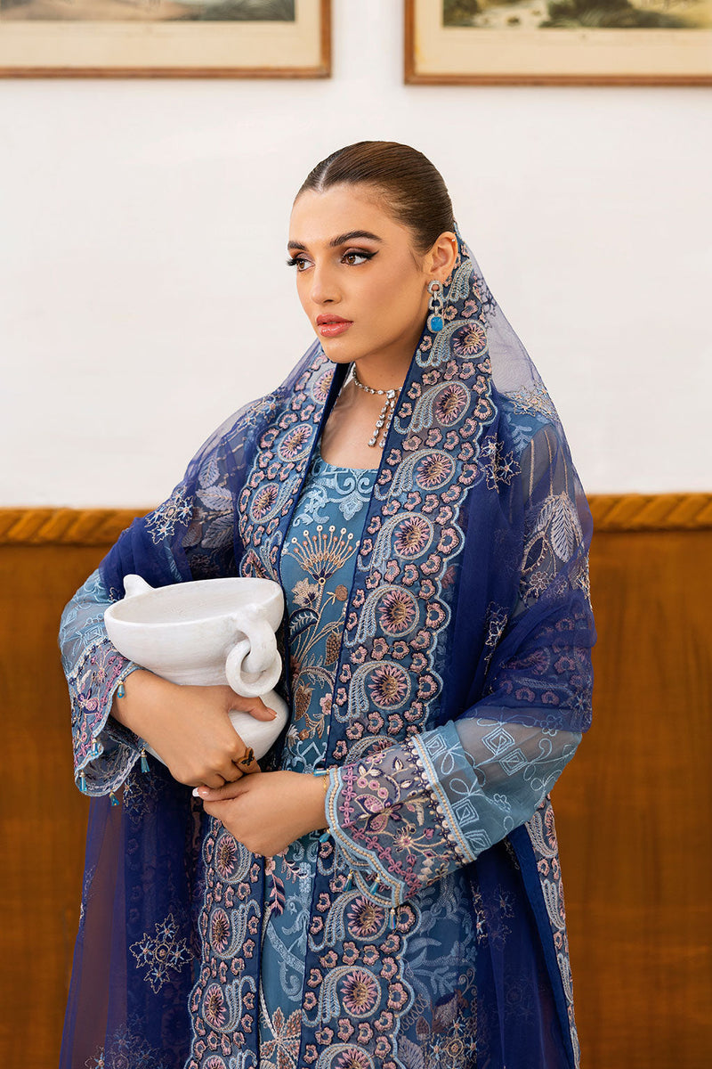 Ramsha | Chevron Chiffon Collection | A-1006 by Ramsha - Designer Dress - Type: Ladies Clothes - Available at Libayah - 100% Original