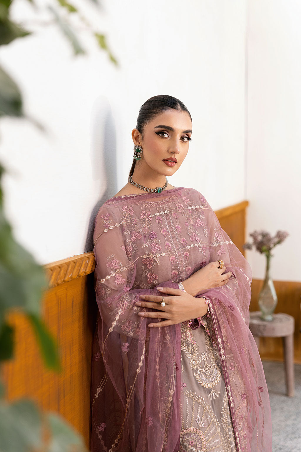 Ramsha | Chevron Chiffon Collection | A-1009 by Ramsha - Designer Dress - Type: Ladies Clothes - Available at Libayah - 100% Original