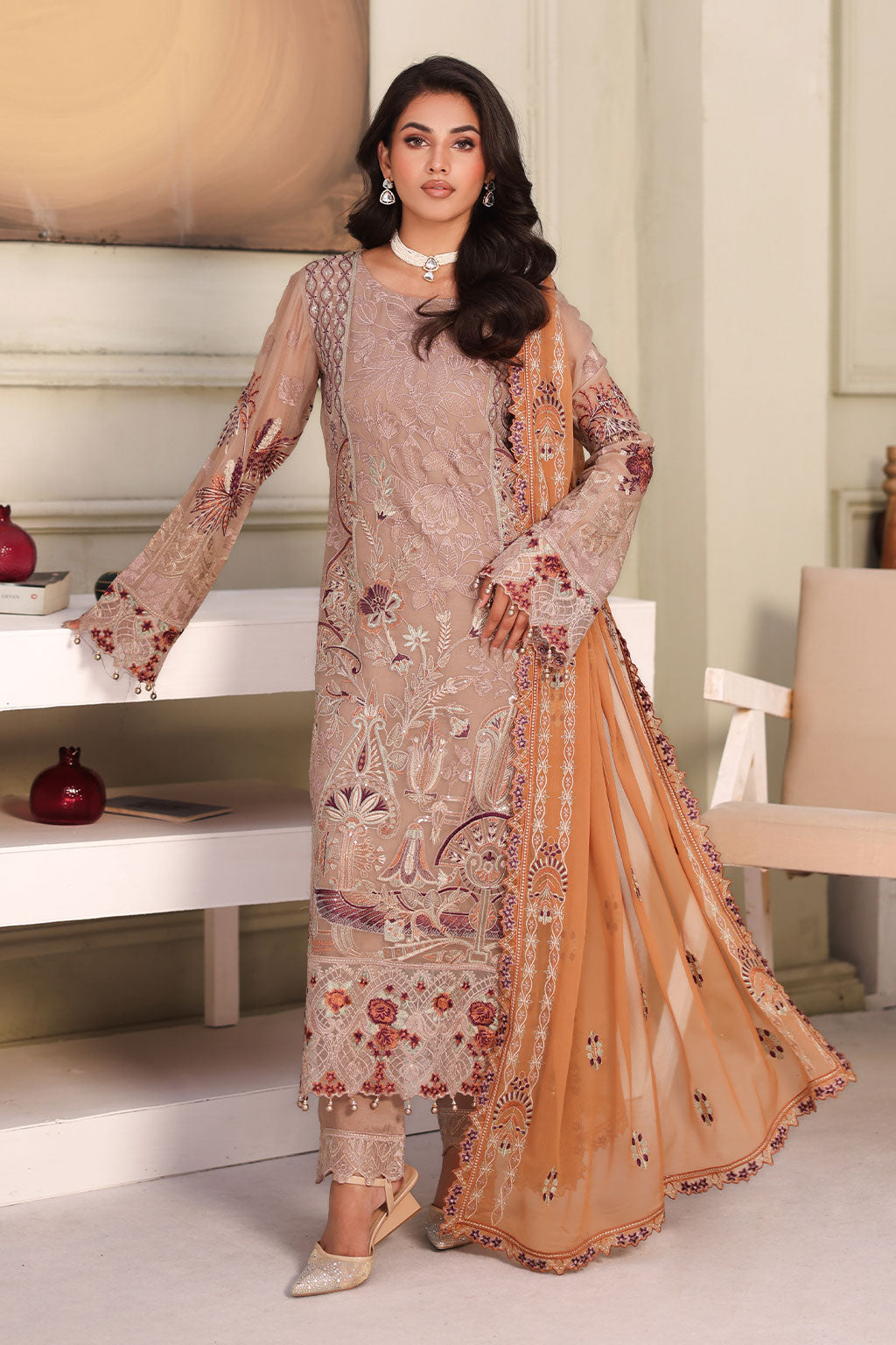 Ramsha | Ramsha Collection | F-2708 by Ramsha - Designer Dress  - Type : Ladies Clothes - Available at Libayah - 100% Original 