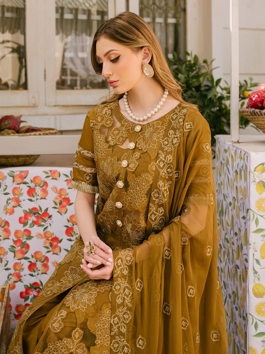 Mahnur | Mahrukh Eid Edit 24 | CHLOE by Mahnur - Designer Dress - Type: Ladies Clothes - Available at Libayah - 100% Original