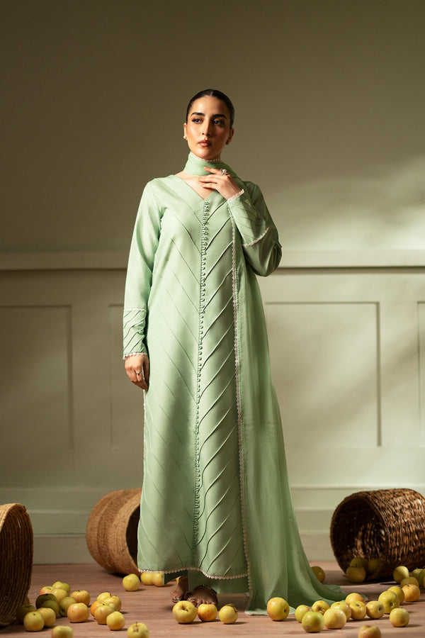 Afrozeh | Basic Pret 26 RTW | NACRE by Afrozeh - Designer Dress  - Type : Ladies Clothes - Available at Libayah - 100% Original 