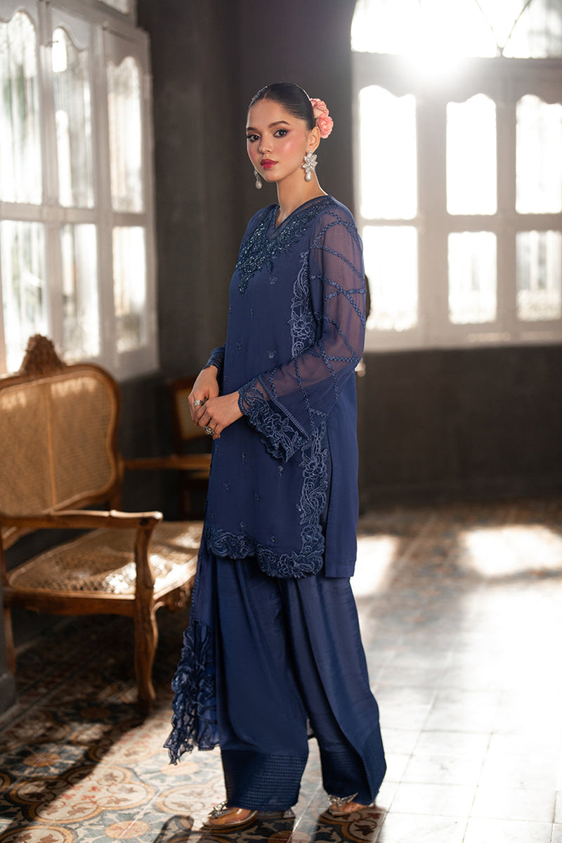 Azure | Ensembles | Cobalt Haze by Azure - Designer Dress  - Type : Ladies Clothes - Available at Libayah - 100% Original 