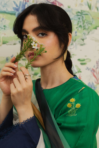 Zara Shahjahn | Coco Prints 24 | D10 by Zara Shahjahan - Designer Dress - Type: Casuals - Available at Libayah - 100% Original