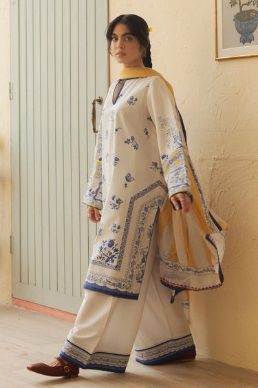 Zara Shahjahn | Coco Prints 24 | D6 by Zara Shahjahan - Designer Dress - Type: Casuals - Available at Libayah - 100% Original