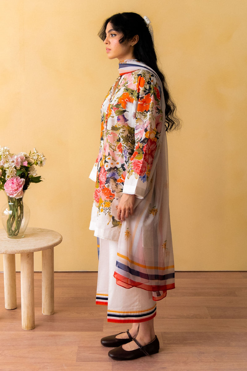 Zara Shahjahn | Coco Prints 24 | D7 by Zara Shahjahan - Designer Dress - Type: Casuals - Available at Libayah - 100% Original