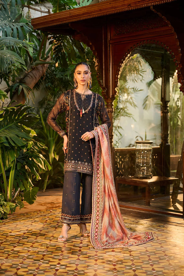 Dhanak | Bridal Couture | HF-3005 NAVY BLUE by Dhanak - Designer Dress - Type: Ladies Clothes - Available at Libayah - 100% Original