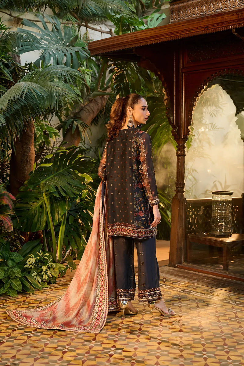 Dhanak | Bridal Couture | HF-3005 NAVY BLUE by Dhanak - Designer Dress - Type: Ladies Clothes - Available at Libayah - 100% Original