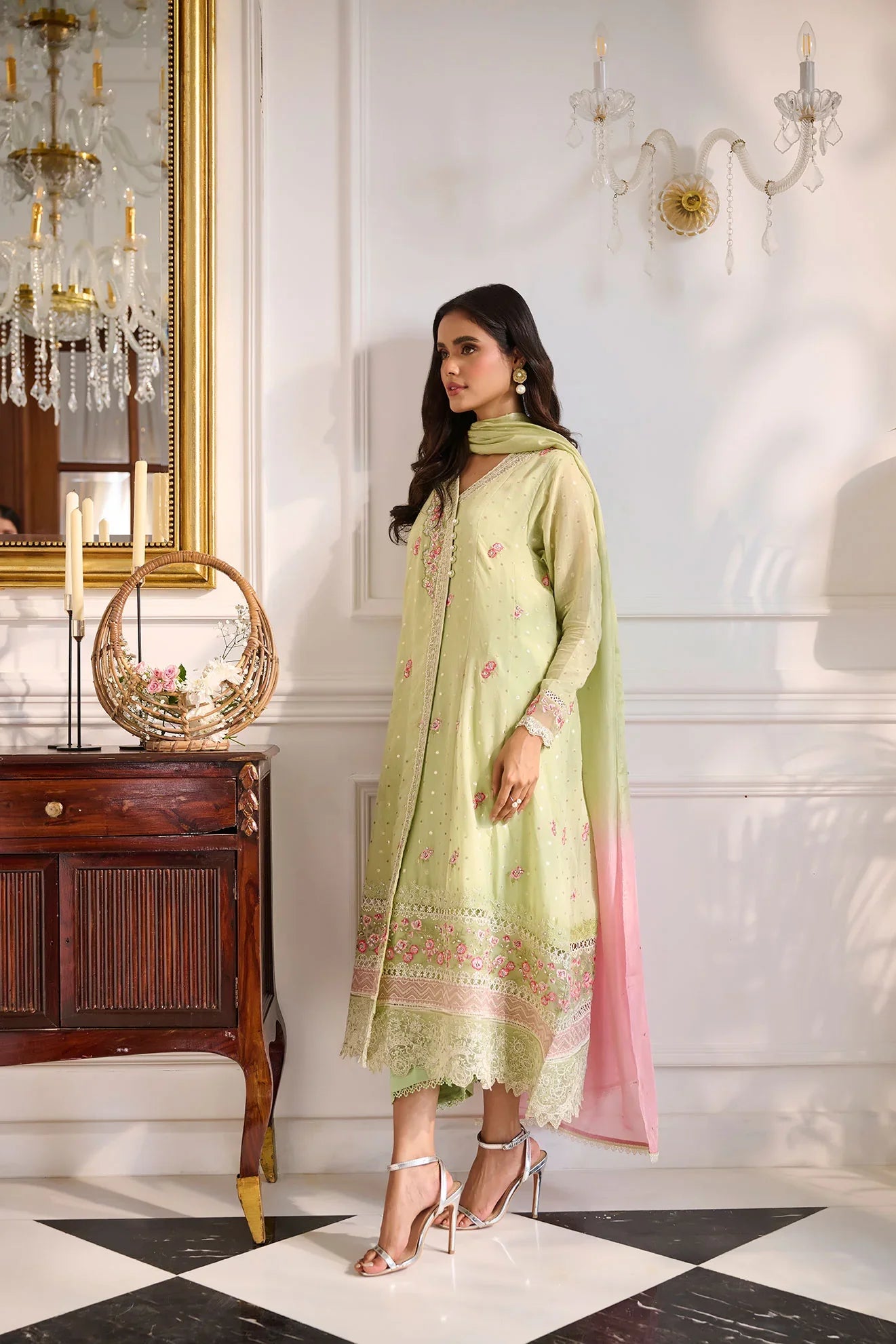 Dhanak | Festive Edit | 2378 by Dhanak - Designer Dress - Type: Ladies Clothes - Available at Libayah - 100% Original