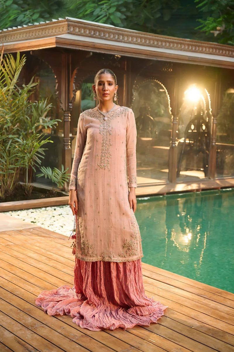 Dhanak | Bridal Couture | HF-3003 L-PINK by Dhanak - Designer Dress - Type: Ladies Clothes - Available at Libayah - 100% Original