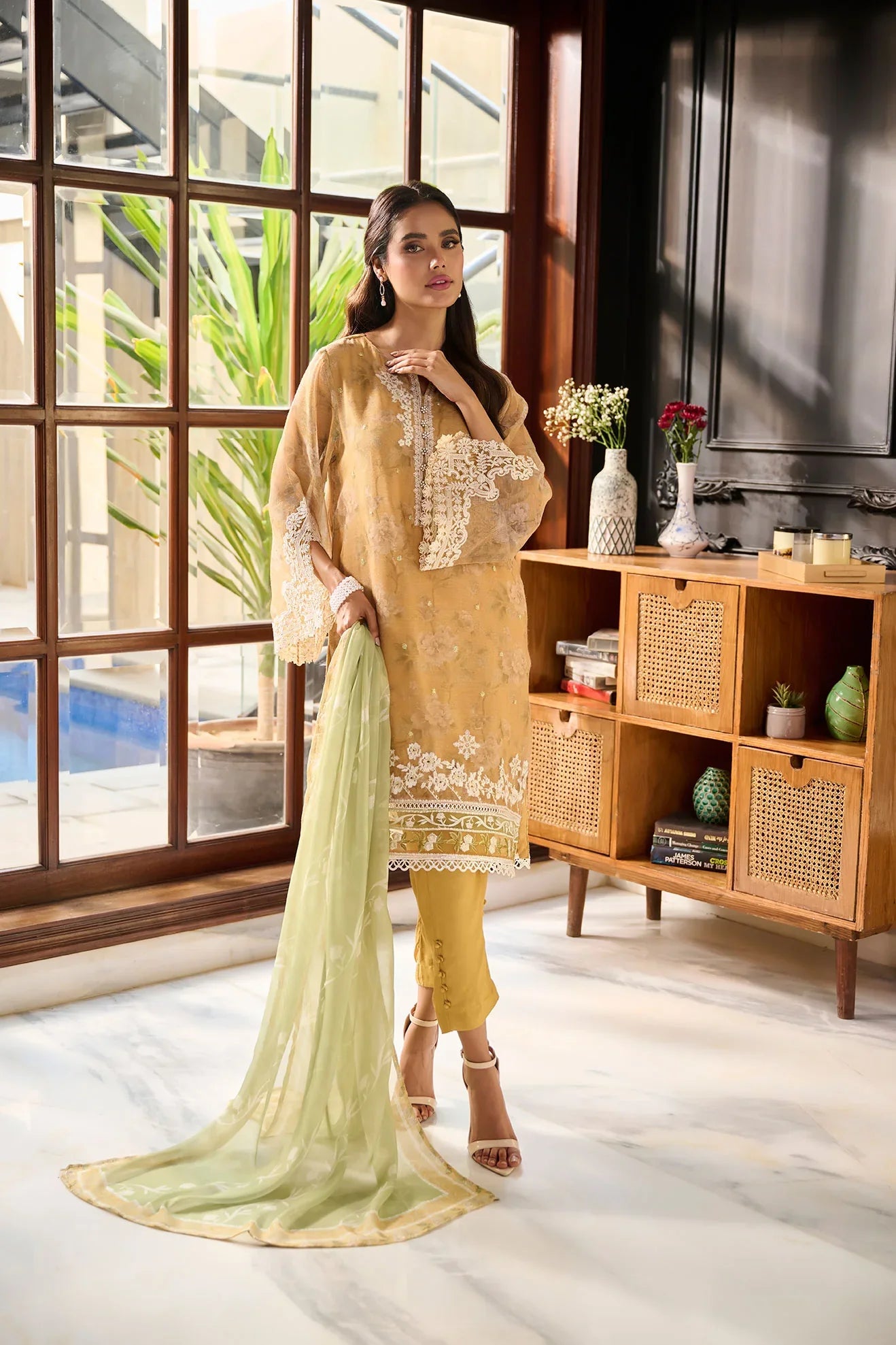 Dhanak | Festive Edit | 2386 by Dhanak - Designer Dress - Type: Ladies Clothes - Available at Libayah - 100% Original