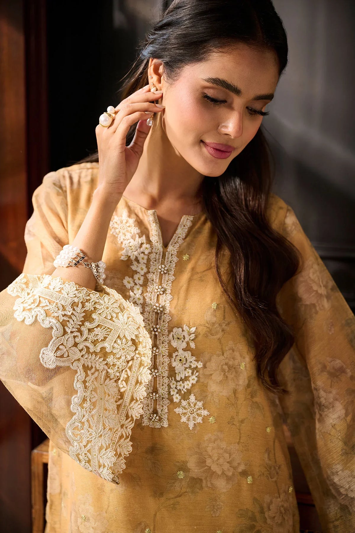 Dhanak | Festive Edit | 2386 by Dhanak - Designer Dress - Type: Ladies Clothes - Available at Libayah - 100% Original