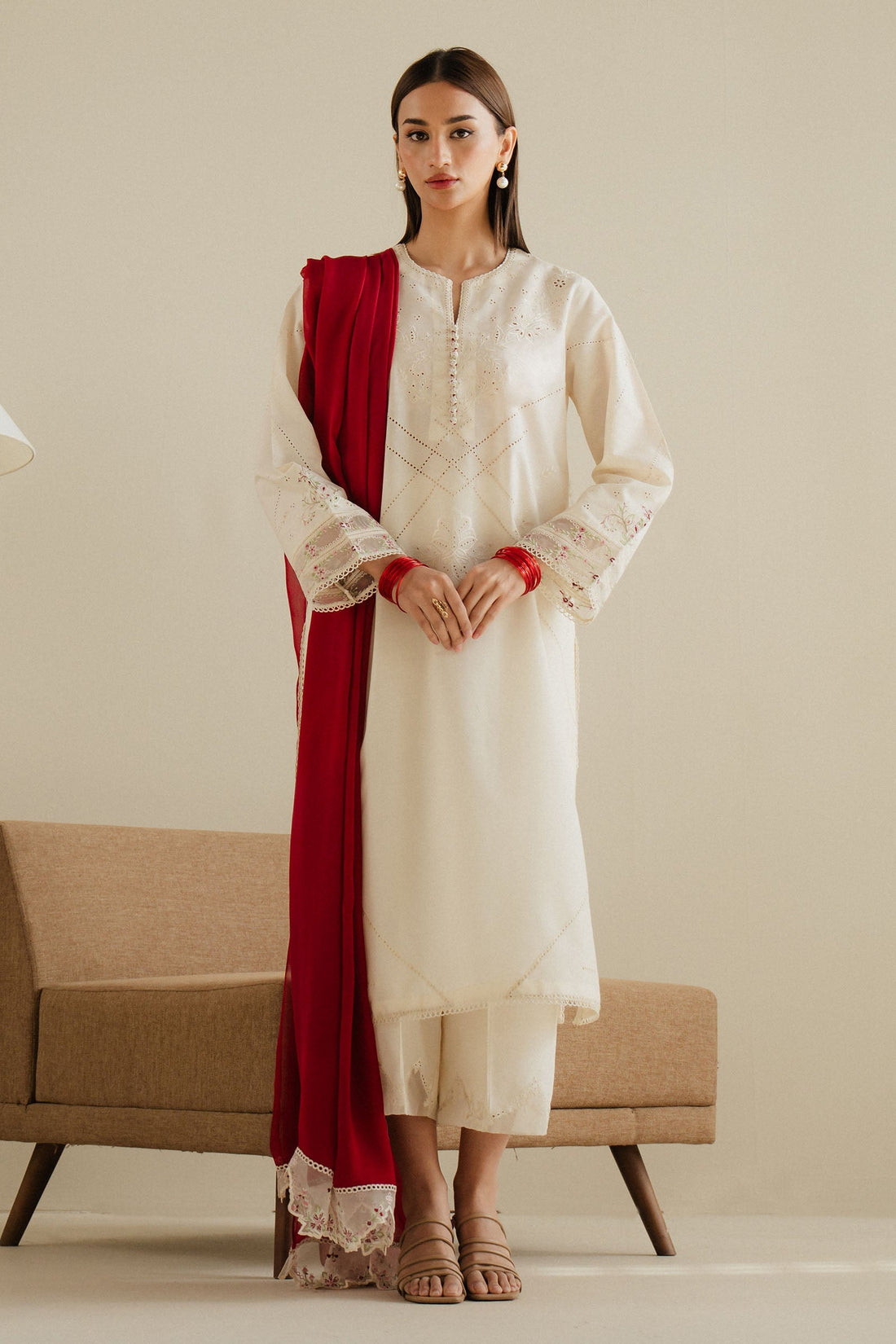 Zara Shahjahan | Eid Pret 25 | CR25P0102 by Zara Sahjahan - Designer Dress - Type: Ladies Clothes - Available at Libayah - 100% Original