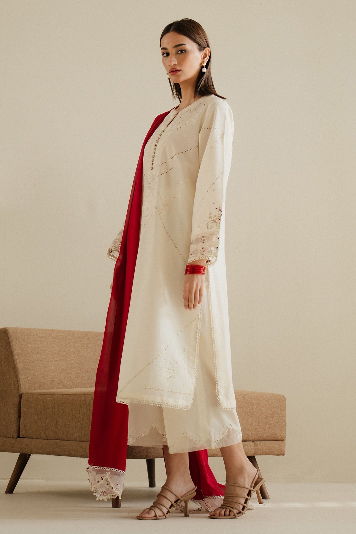 Zara Shahjahan | Eid Pret 25 | CR25P0102 by Zara Sahjahan - Designer Dress - Type: Ladies Clothes - Available at Libayah - 100% Original