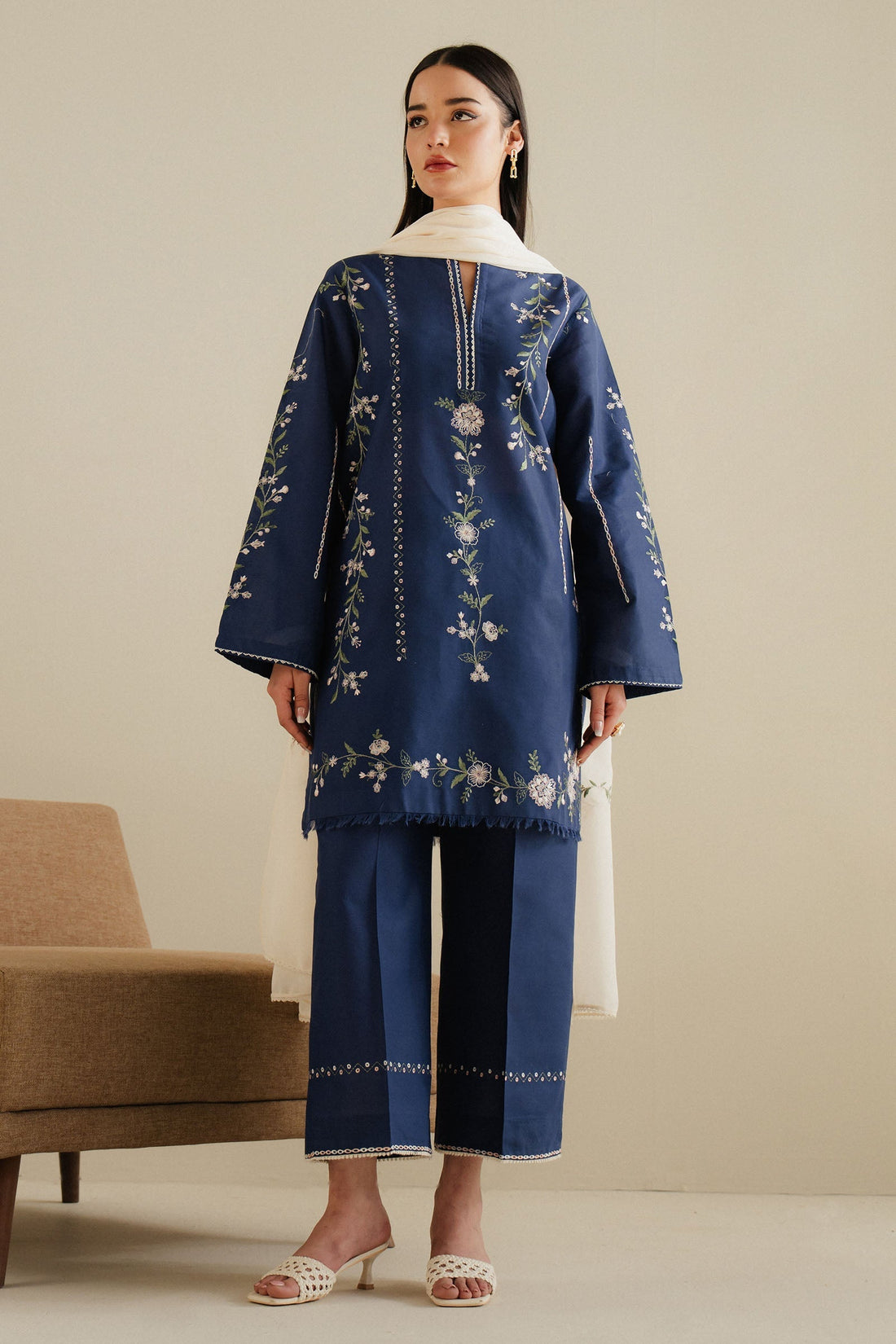 Zara Shahjahan | Eid Pret 25 | CR25P0107 by Zara Sahjahan - Designer Dress - Type: Ladies Clothes - Available at Libayah - 100% Original