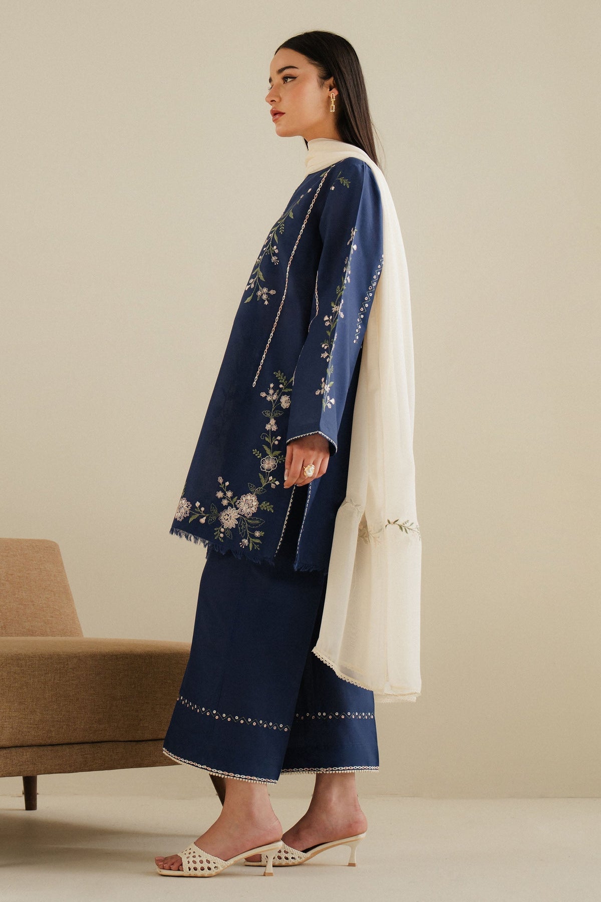 Zara Shahjahan | Eid Pret 25 | CR25P0107 by Zara Sahjahan - Designer Dress - Type: Ladies Clothes - Available at Libayah - 100% Original