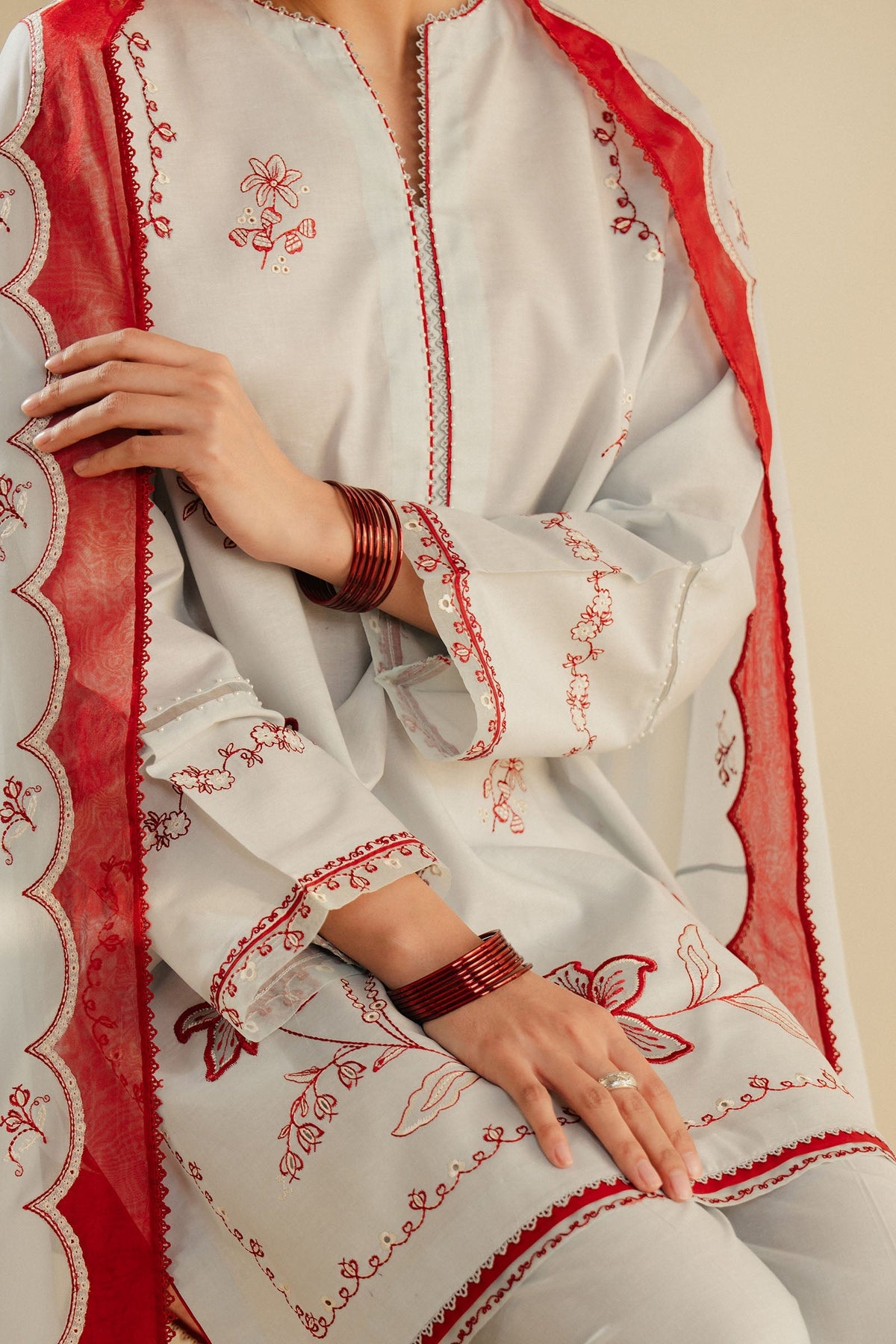 Zara Shahjahan | Eid Pret 25 | CR25P0216 by Zara Sahjahan - Designer Dress - Type: Ladies Clothes - Available at Libayah - 100% Original