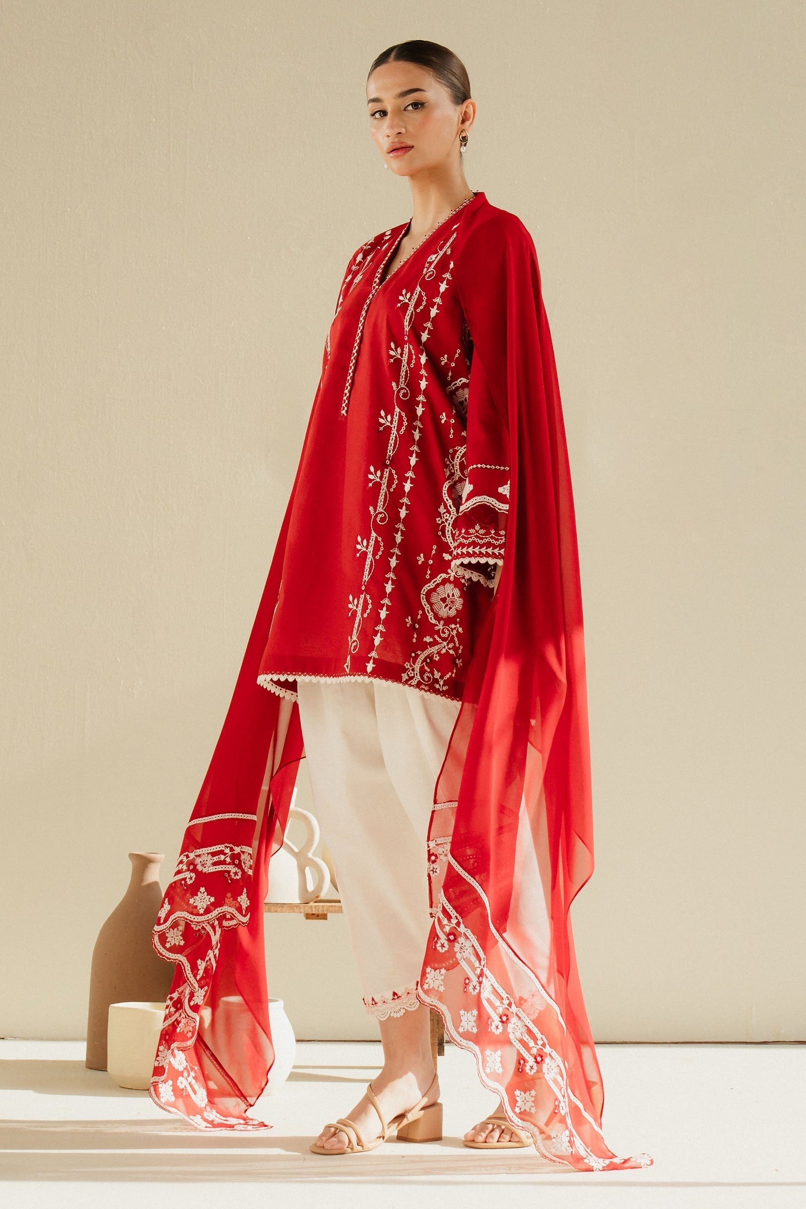 Zara Shahjahan | Eid Pret 25 | CR25P0224 by Zara Sahjahan - Designer Dress - Type: Ladies Clothes - Available at Libayah - 100% Original