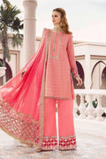 Maria B | Sateen Formals 23 | Candy Pink CST-701 by Maria B - Designer Dress  - Type : Ladies Clothes - Available at Libayah - 100% Original 