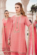 Maria B | Sateen Formals 23 | Candy Pink CST-701 by Maria B - Designer Dress  - Type : Ladies Clothes - Available at Libayah - 100% Original 