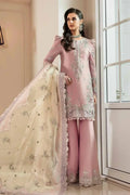 Maria B | Sateen Formals 23 | Mauve CST-706 by Maria B - Designer Dress  - Type : Ladies Clothes - Available at Libayah - 100% Original 