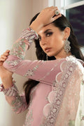 Maria B | Sateen Formals 23 | Mauve CST-706 by Maria B - Designer Dress  - Type : Ladies Clothes - Available at Libayah - 100% Original 