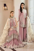 Maria B | Sateen Formals 23 | Mauve CST-706 by Maria B - Designer Dress  - Type : Ladies Clothes - Available at Libayah - 100% Original 