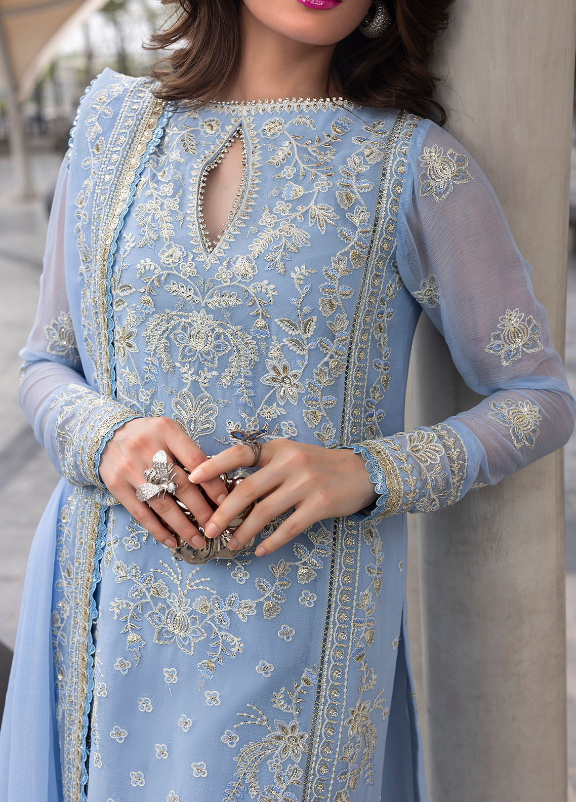 Sahane | At First Glance | CT 25001 First Rain by Sahane - Designer Dress  - Type : Ladies Clothes - Available at Libayah - 100% Original 