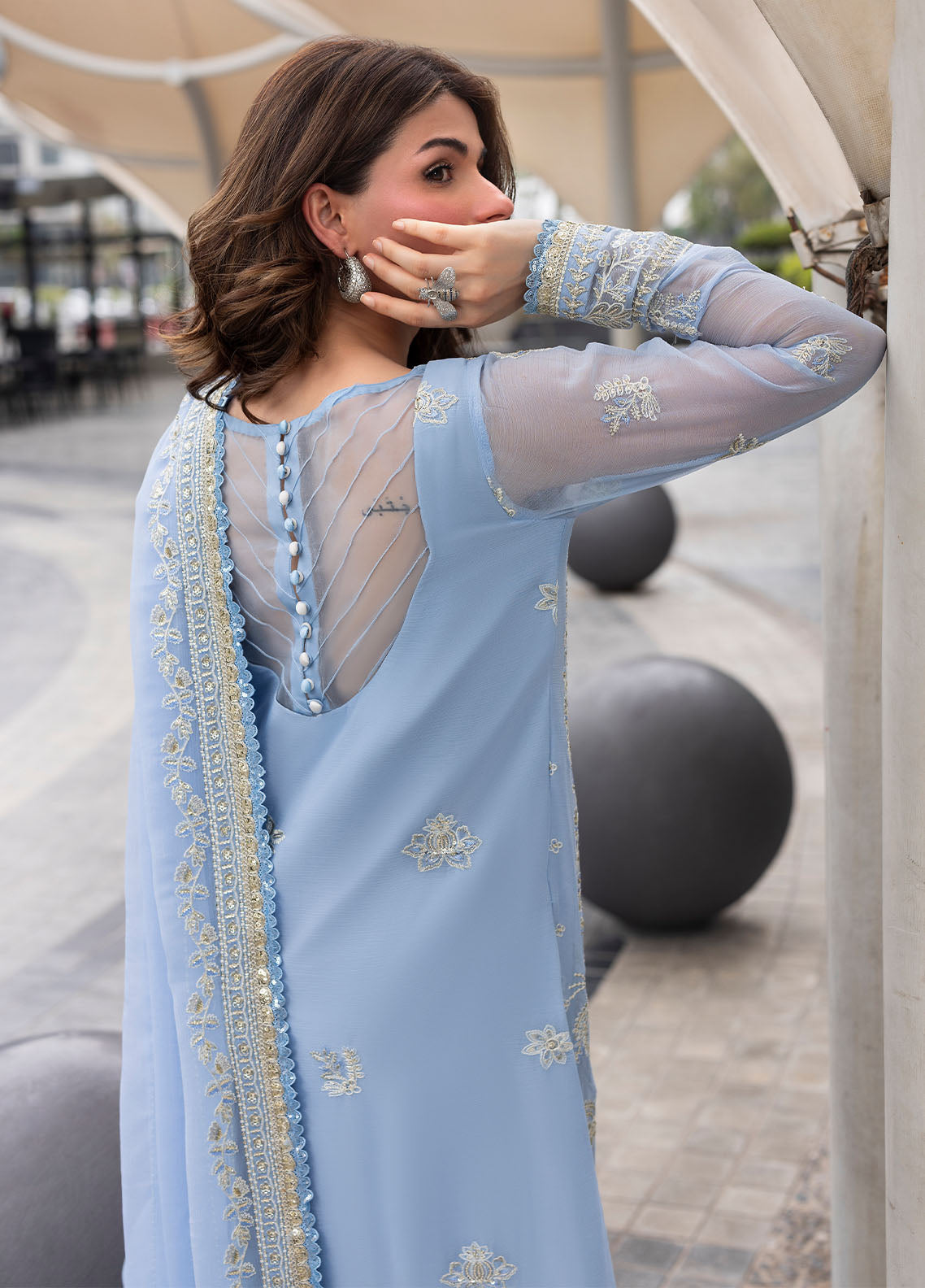 Sahane | At First Glance | CT 25001 First Rain by Sahane - Designer Dress  - Type : Ladies Clothes - Available at Libayah - 100% Original 