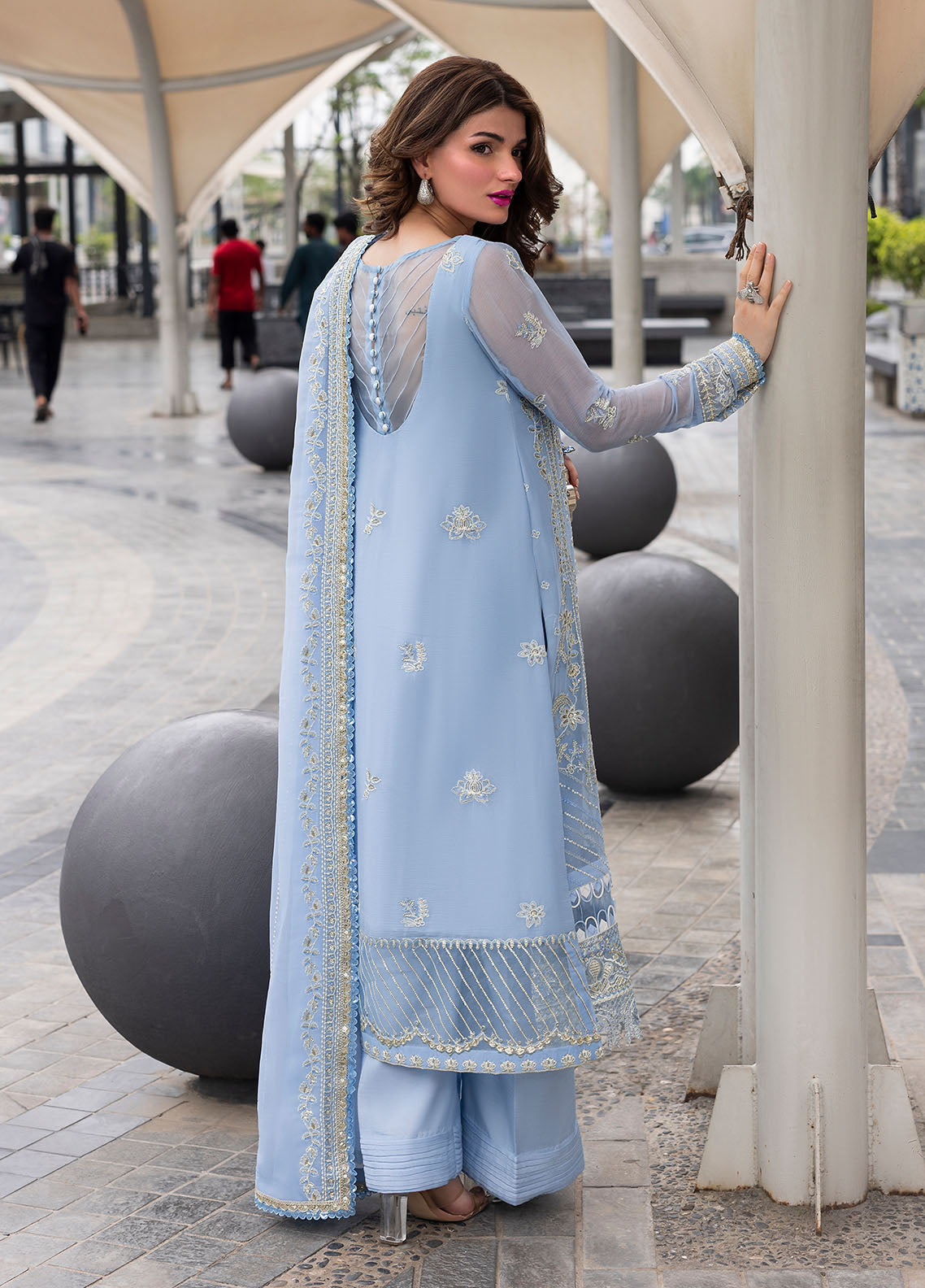 Sahane | At First Glance | CT 25001 First Rain by Sahane - Designer Dress  - Type : Ladies Clothes - Available at Libayah - 100% Original 