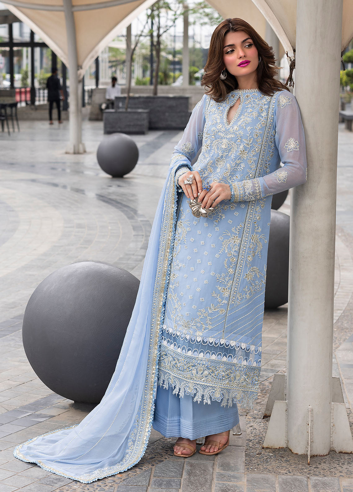 Sahane | At First Glance | CT 25001 First Rain by Sahane - Designer Dress  - Type : Ladies Clothes - Available at Libayah - 100% Original 