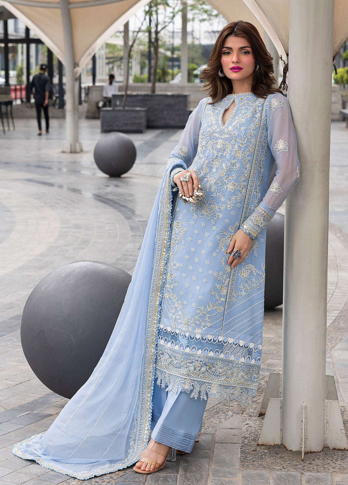 Sahane | At First Glance | CT 25001 First Rain by Sahane - Designer Dress  - Type : Ladies Clothes - Available at Libayah - 100% Original 