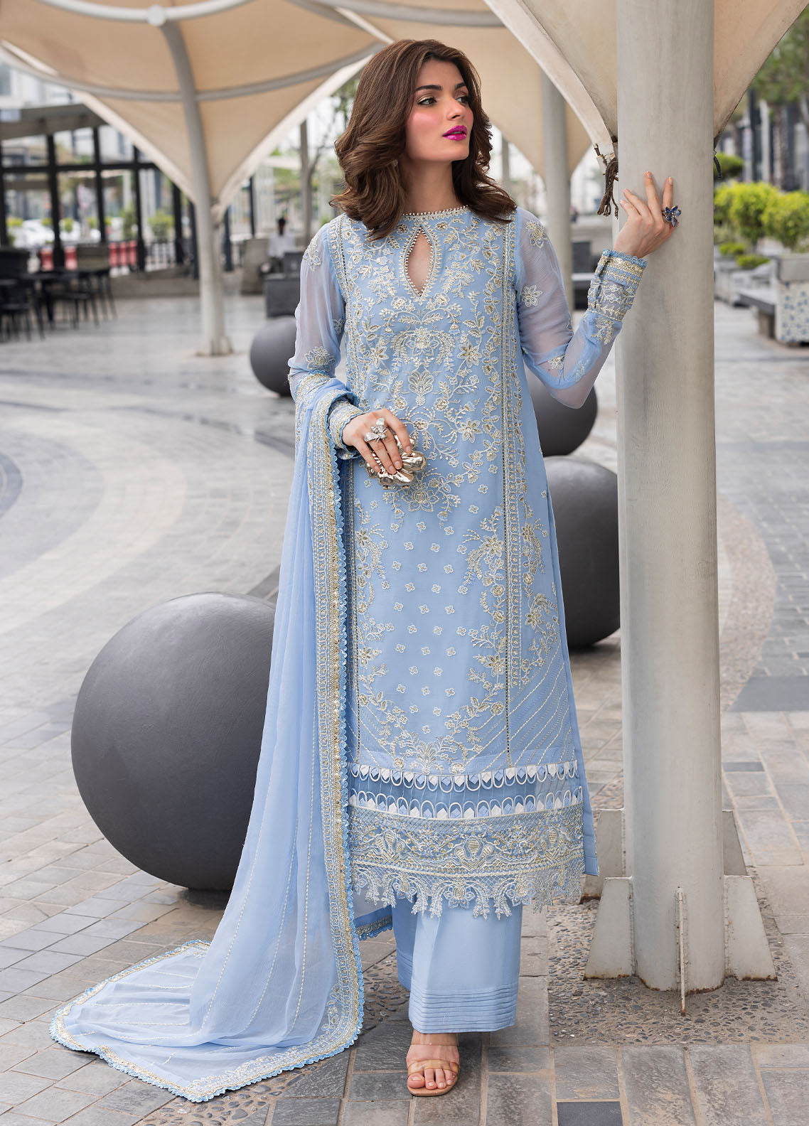 Sahane | At First Glance | CT 25001 First Rain by Sahane - Designer Dress  - Type : Ladies Clothes - Available at Libayah - 100% Original 