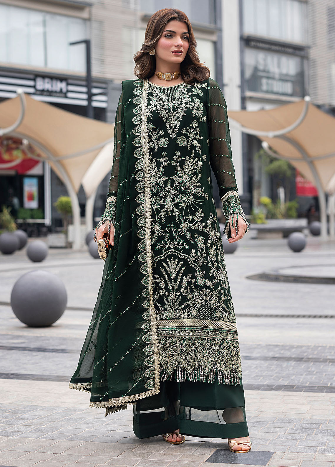 Sahane | At First Glance | CT 25004 Everyn by Sahane - Designer Dress  - Type : Ladies Clothes - Available at Libayah - 100% Original 