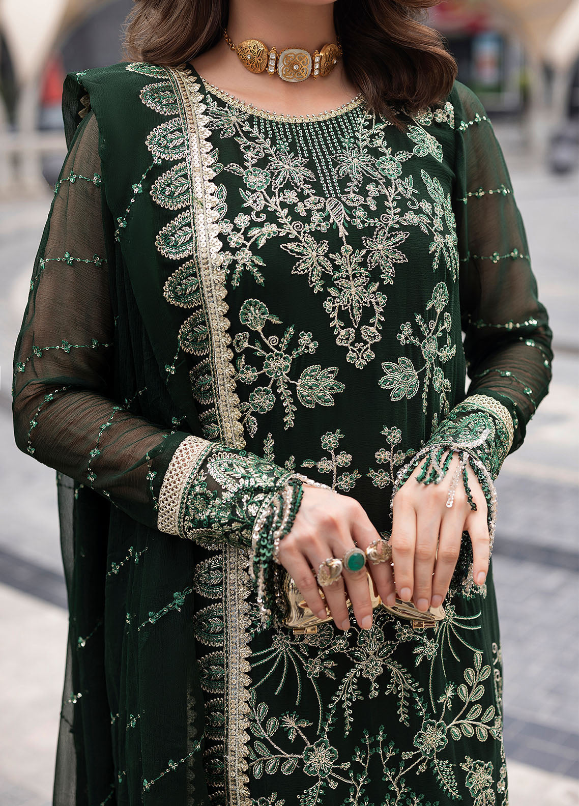 Sahane | At First Glance | CT 25004 Everyn by Sahane - Designer Dress  - Type : Ladies Clothes - Available at Libayah - 100% Original 