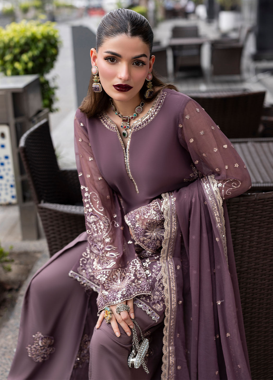 Sahane | At First Glance | CT 25005 Roseate by Sahane - Designer Dress  - Type : Ladies Clothes - Available at Libayah - 100% Original 