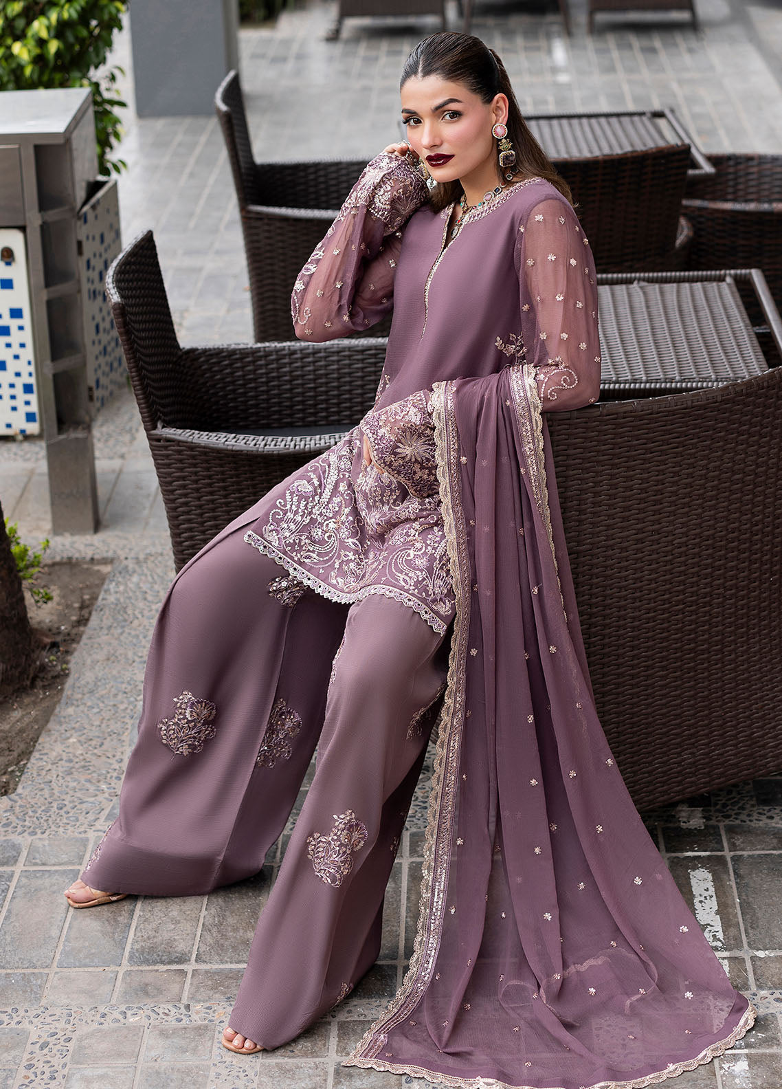 Sahane | At First Glance | CT 25005 Roseate by Sahane - Designer Dress  - Type : Ladies Clothes - Available at Libayah - 100% Original 