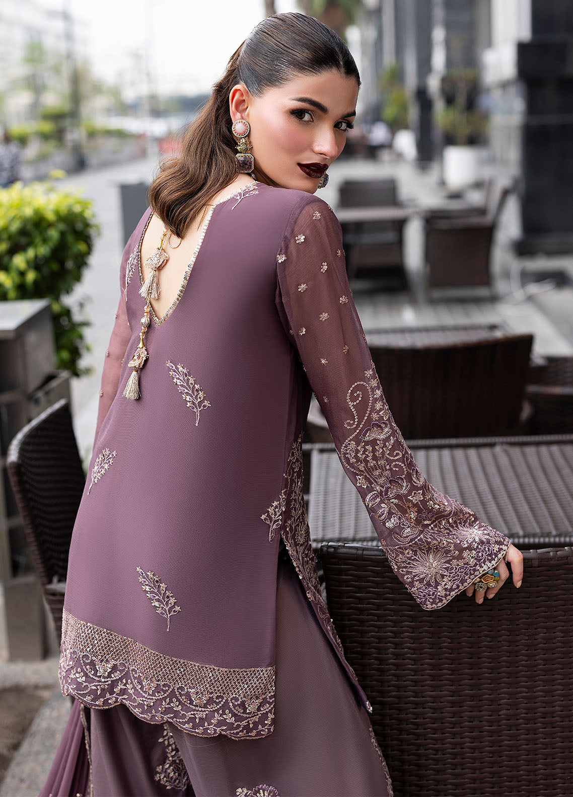 Sahane | At First Glance | CT 25005 Roseate by Sahane - Designer Dress  - Type : Ladies Clothes - Available at Libayah - 100% Original 