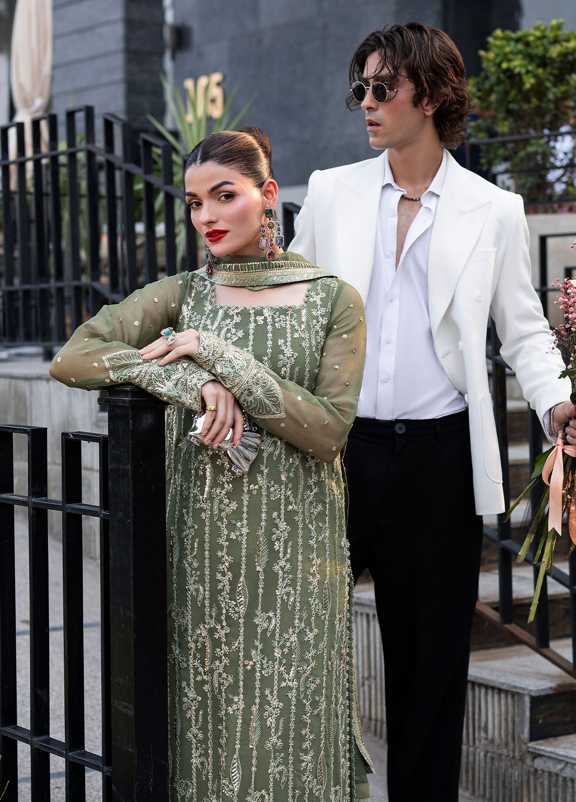 Sahane | At First Glance | CT 25006 Mist by Sahane - Designer Dress  - Type : Ladies Clothes - Available at Libayah - 100% Original 