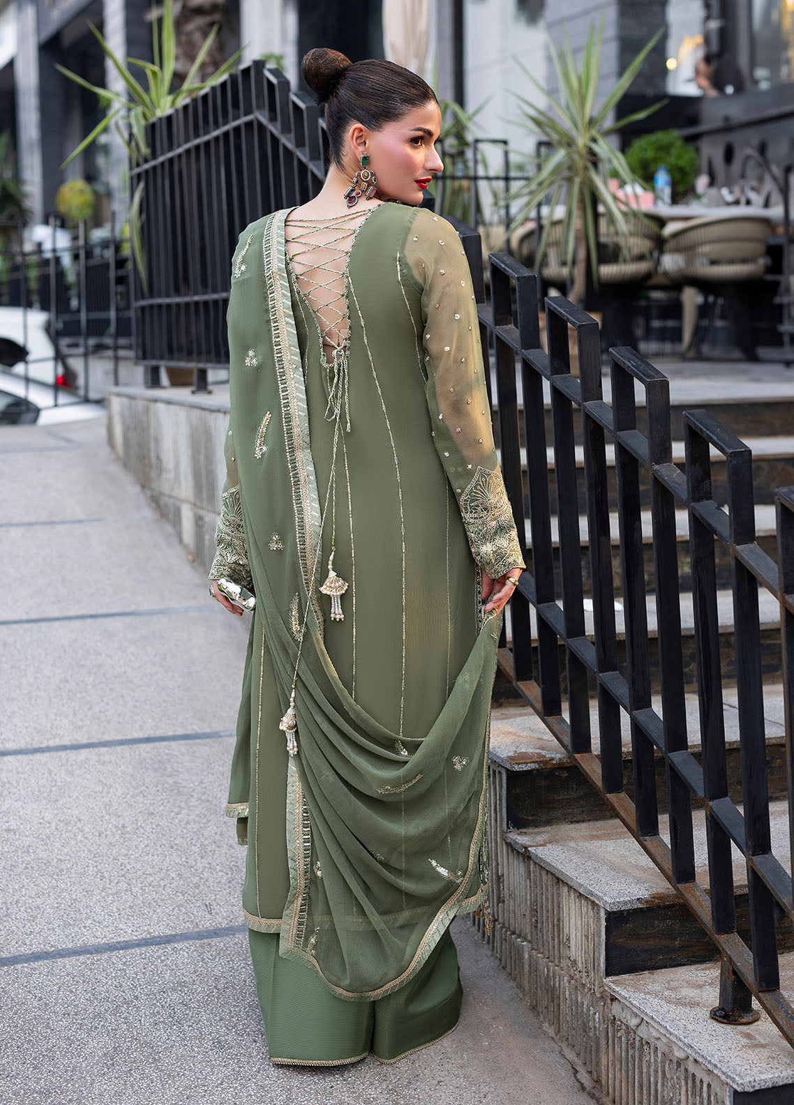 Sahane | At First Glance | CT 25006 Mist by Sahane - Designer Dress  - Type : Ladies Clothes - Available at Libayah - 100% Original 