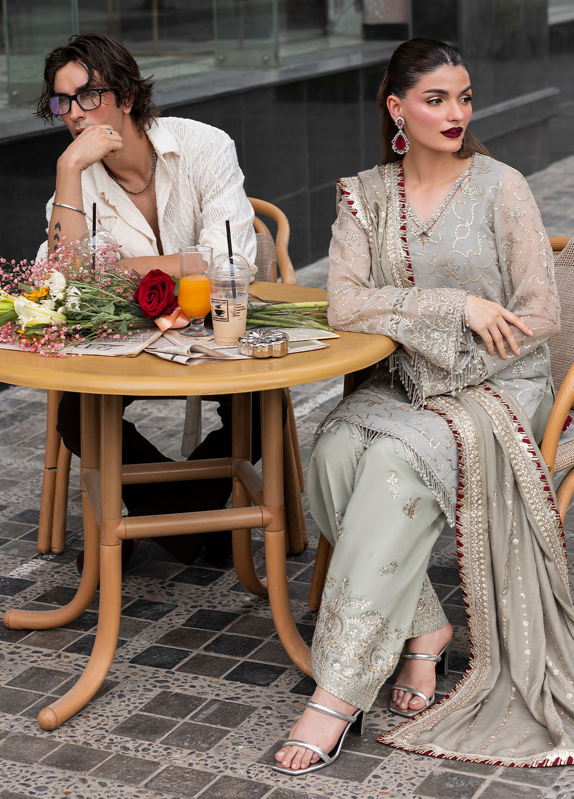 Sahane | At First Glance | CT 25007 Dew by Sahane - Designer Dress  - Type : Ladies Clothes - Available at Libayah - 100% Original 