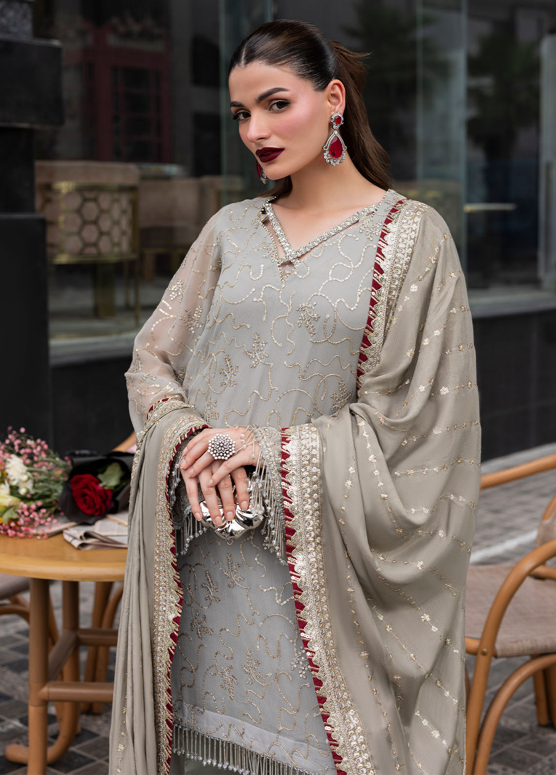 Sahane | At First Glance | CT 25007 Dew by Sahane - Designer Dress  - Type : Ladies Clothes - Available at Libayah - 100% Original 