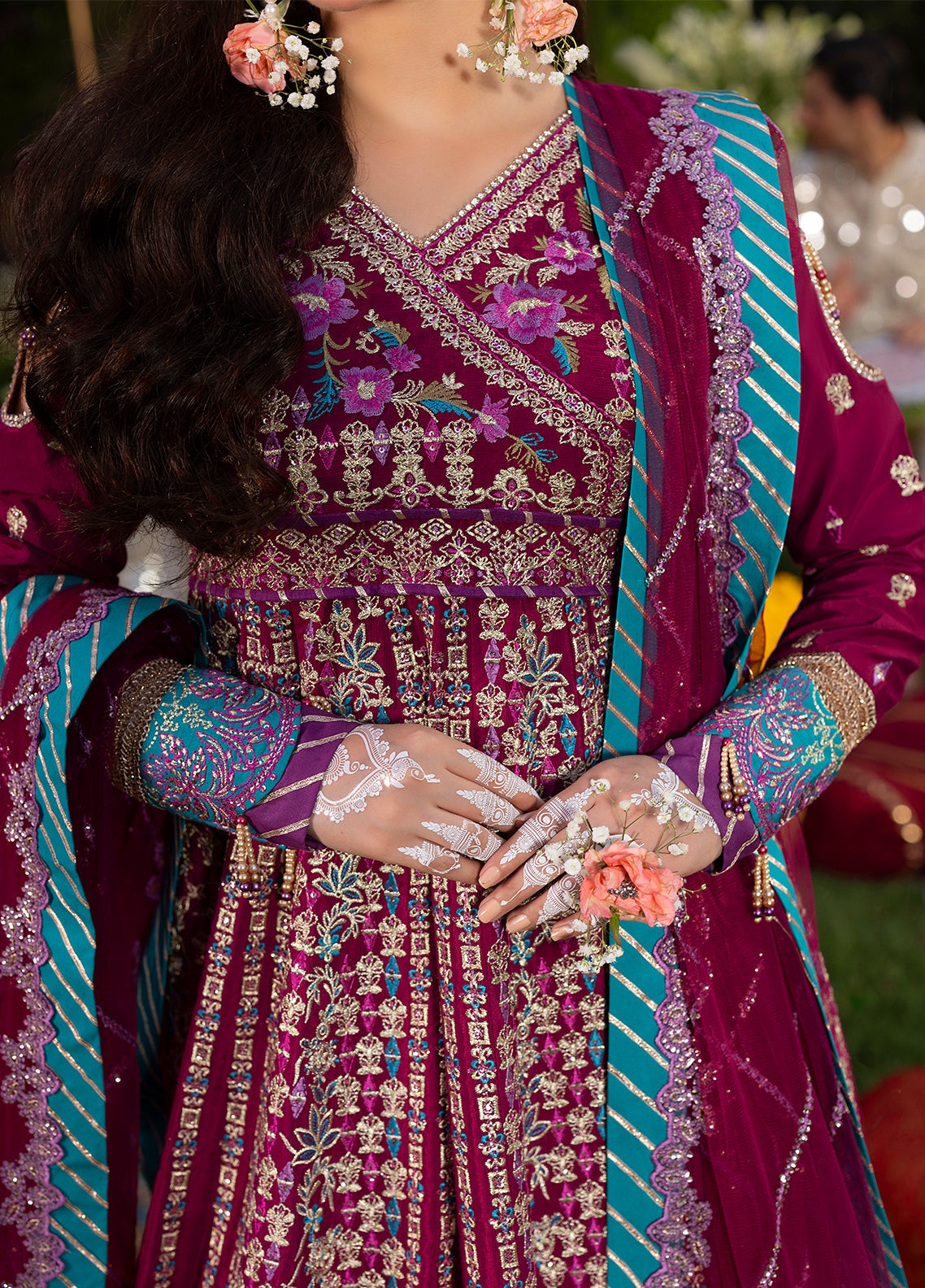 Sahane | Haye Dil Wedding Formals | CT 29002 Song of Joy by Sahane - Designer Dress  - Type : Ladies Clothes - Available at Libayah - 100% Original 