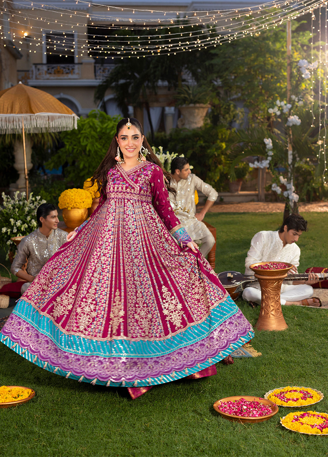 Sahane | Haye Dil Wedding Formals | CT 29002 Song of Joy by Sahane - Designer Dress  - Type : Ladies Clothes - Available at Libayah - 100% Original 