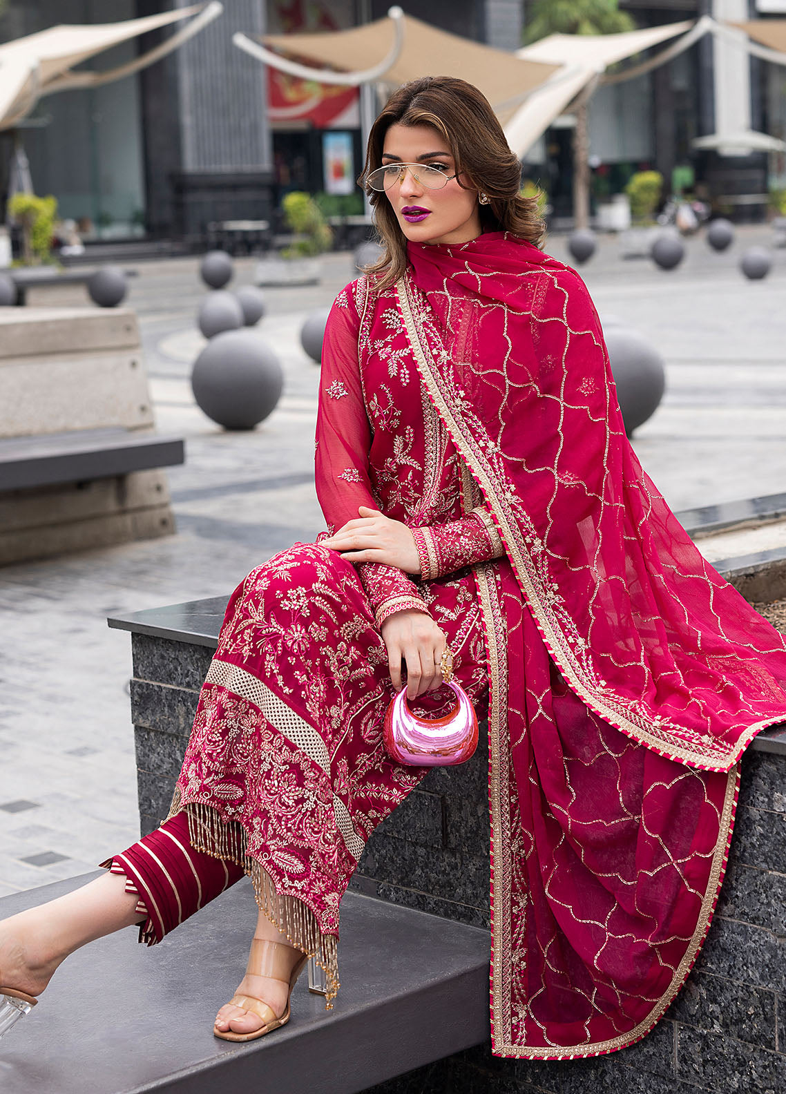 Sahane | At First Glance | CT 25003 Dousee by Sahane - Designer Dress  - Type : Ladies Clothes - Available at Libayah - 100% Original 
