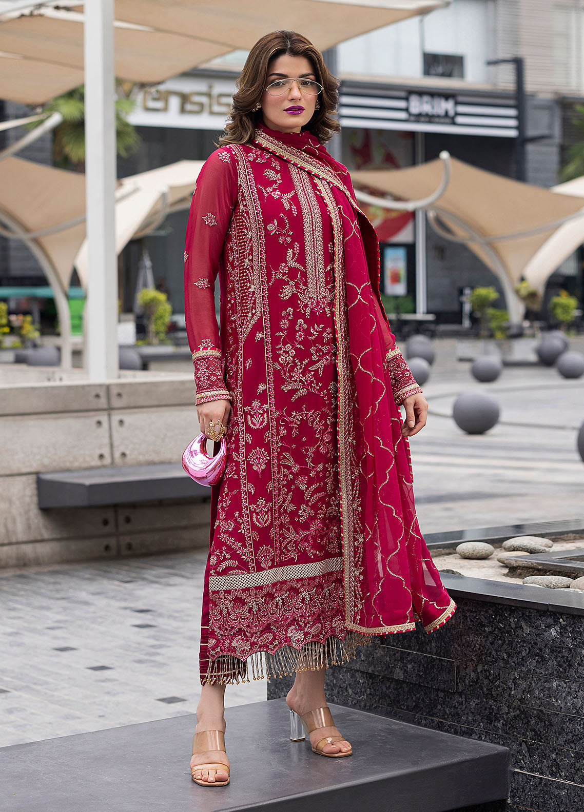 Sahane | At First Glance | CT 25003 Dousee by Sahane - Designer Dress  - Type : Ladies Clothes - Available at Libayah - 100% Original 