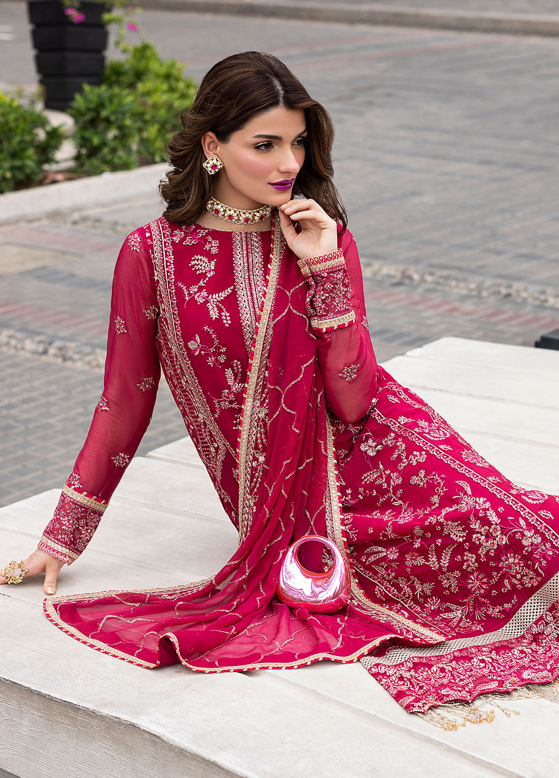 Sahane | At First Glance | CT 25003 Dousee by Sahane - Designer Dress  - Type : Ladies Clothes - Available at Libayah - 100% Original 