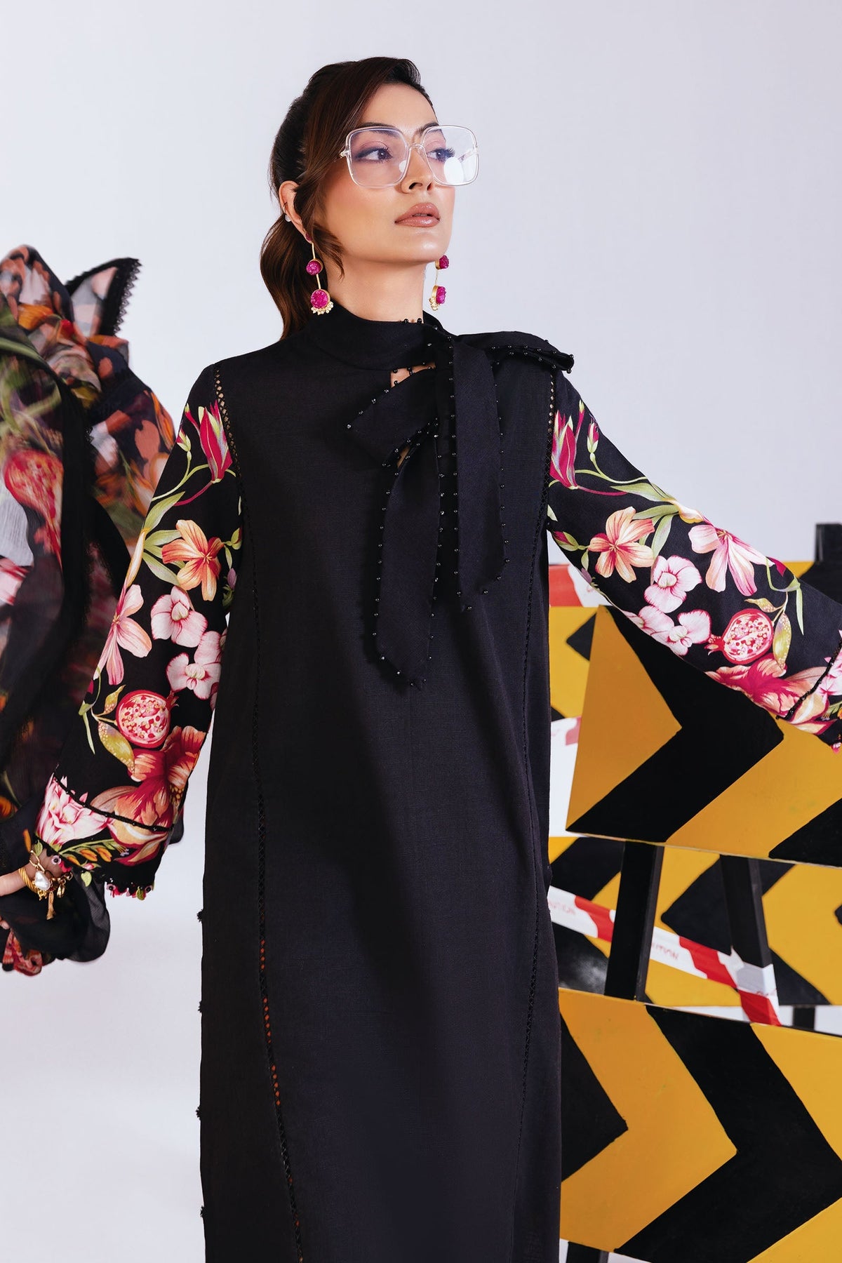 Maria B | Winter Basics 25 | MB-CUS25-1101B by Maria B - Designer Dress - Type : Ladies Clothes - Available at Libayah - 100% Original 