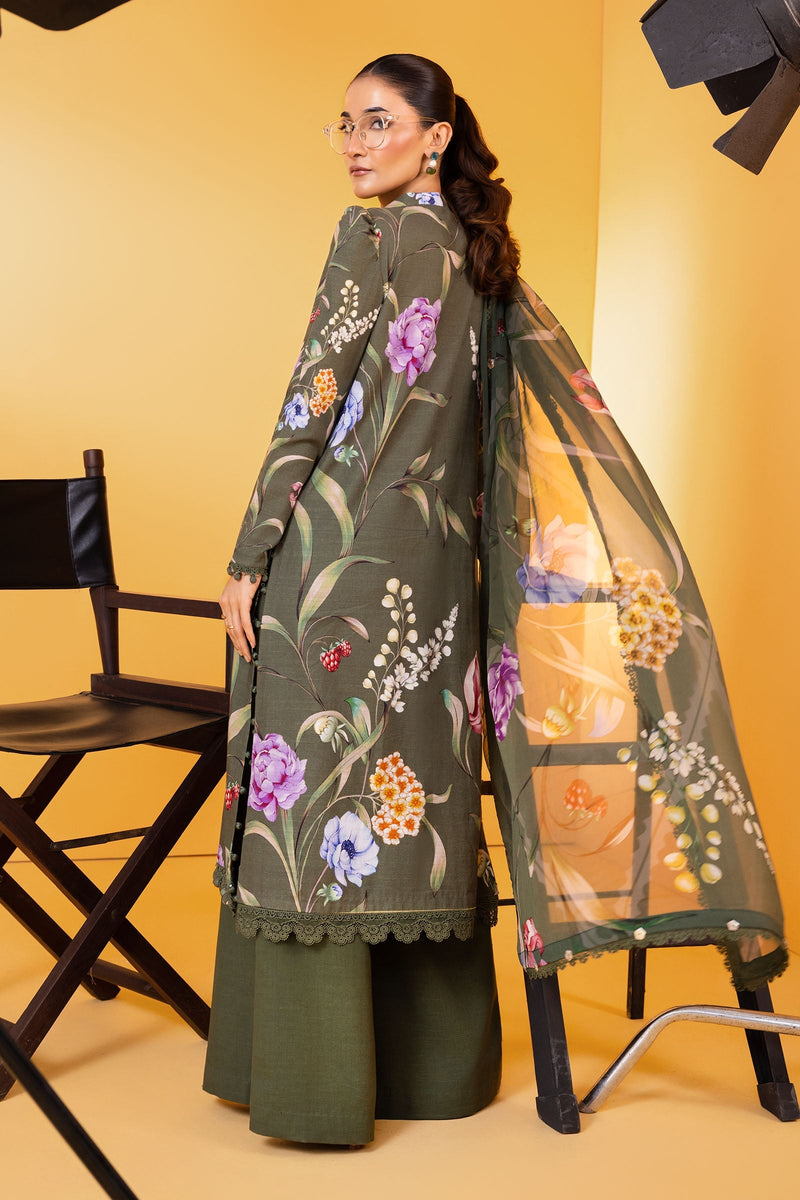 Maria B | Winter Basics 25 | MB-CUS25-1103B by Maria B - Designer Dress - Type : Ladies Clothes - Available at Libayah - 100% Original 