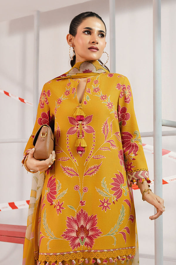 Maria B | Winter Basics 25 | MB-CUS25-1104B by Maria B - Designer Dress - Type : Ladies Clothes - Available at Libayah - 100% Original 