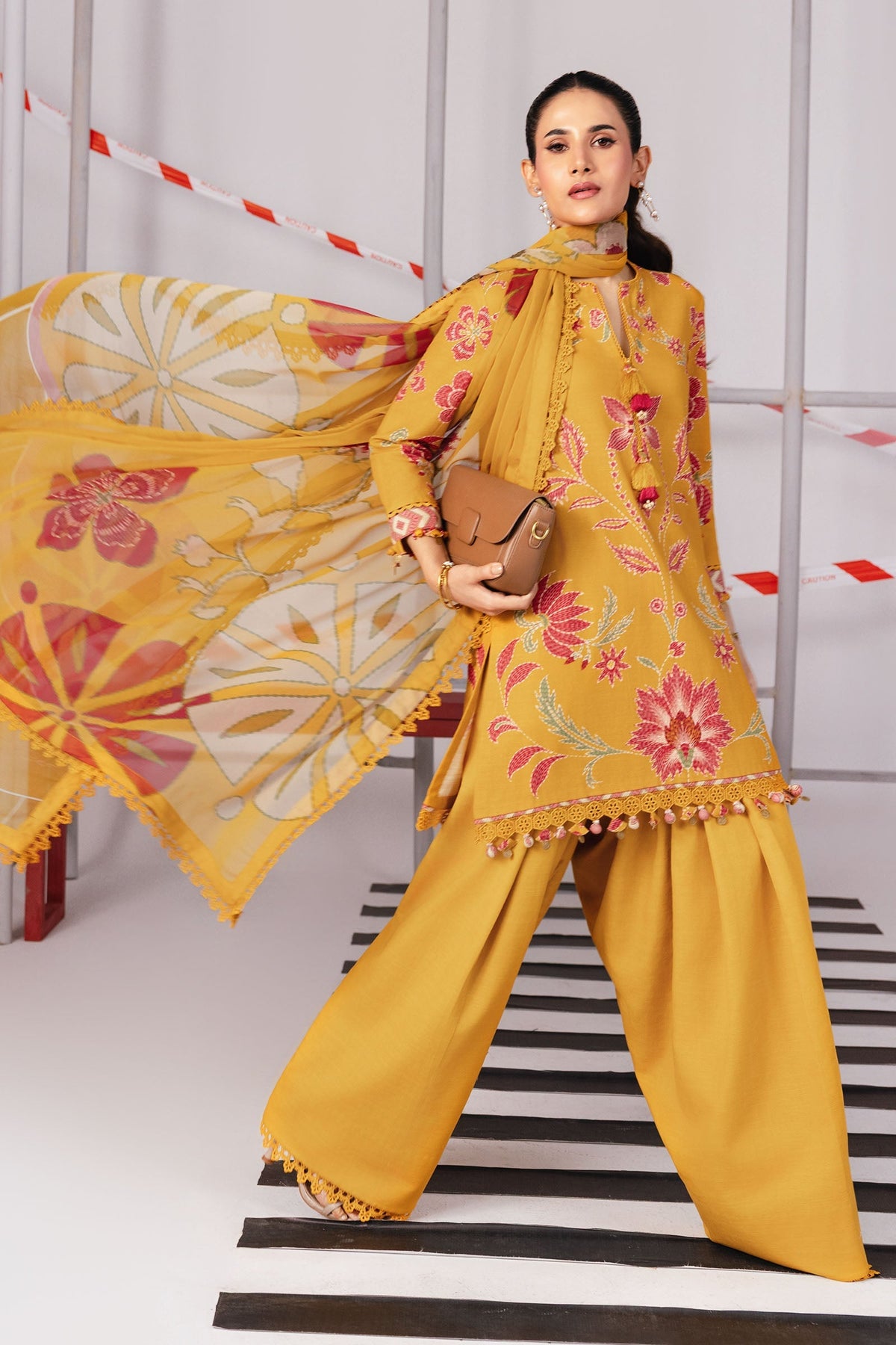 Maria B | Winter Basics 25 | MB-CUS25-1104B by Maria B - Designer Dress - Type : Ladies Clothes - Available at Libayah - 100% Original 